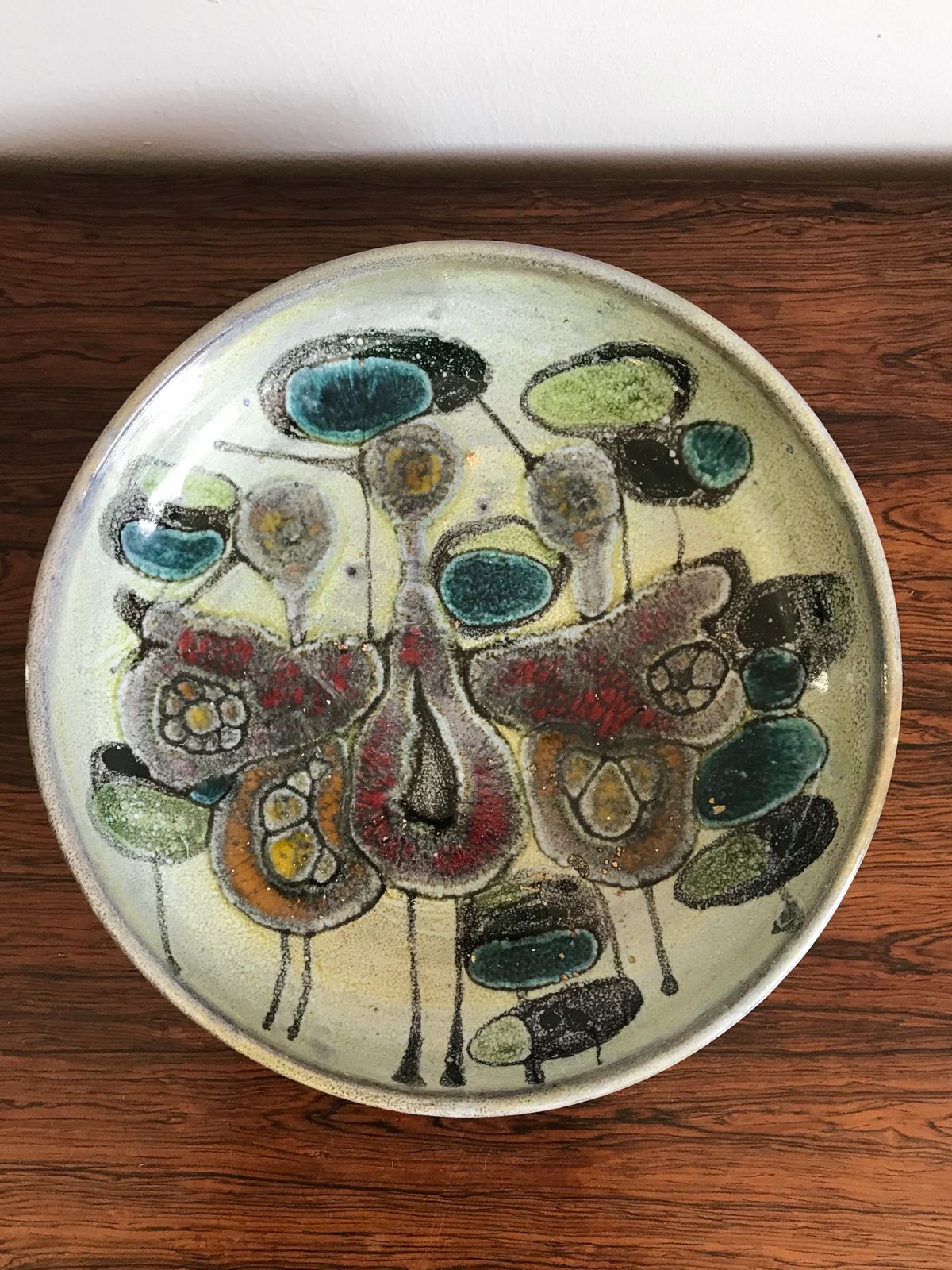 1960s Italian Ceramic Centerpiece By Lega Faenza