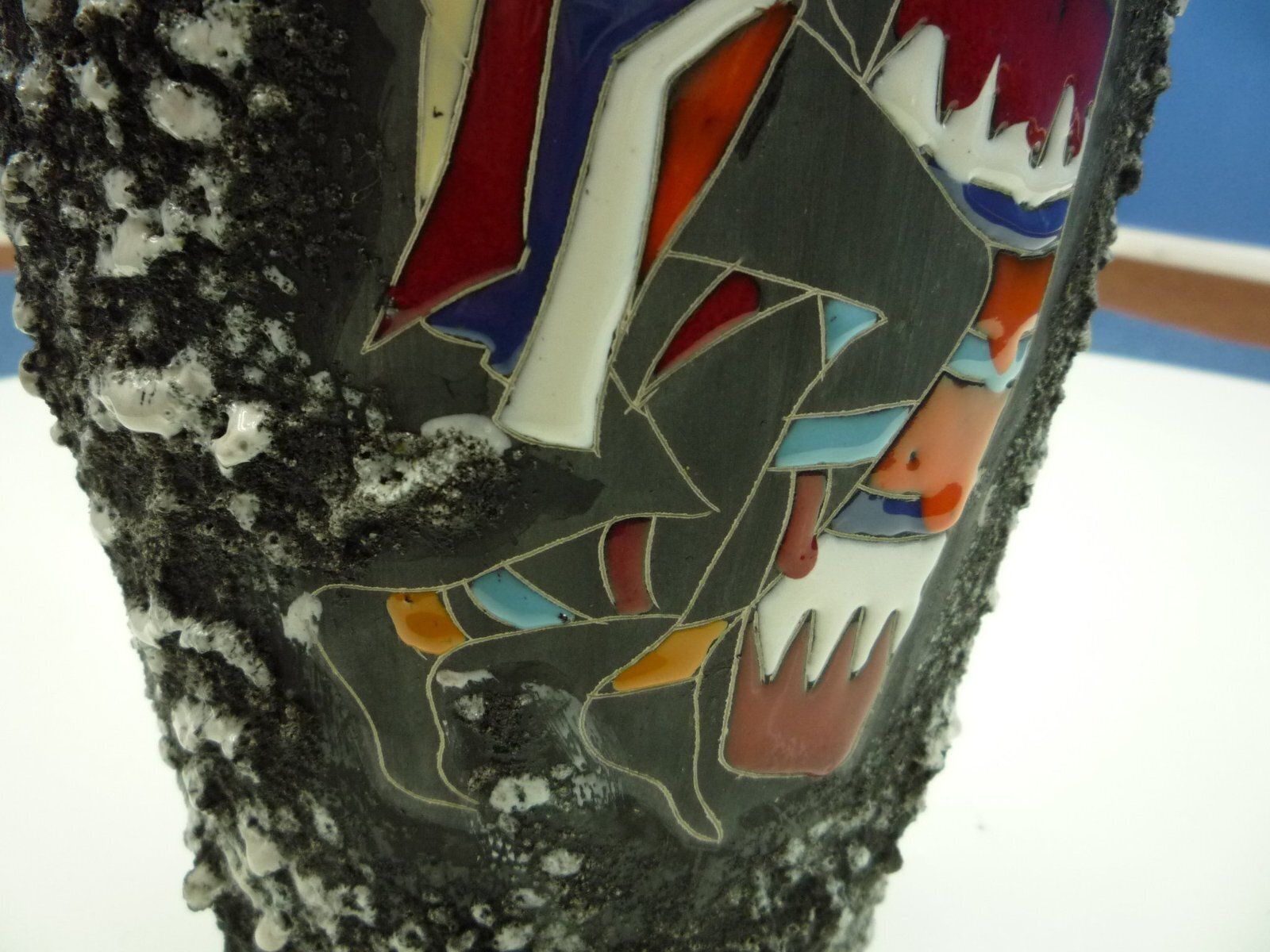 Mid Century Italien Sculpture Vase, 1950s photo for sale