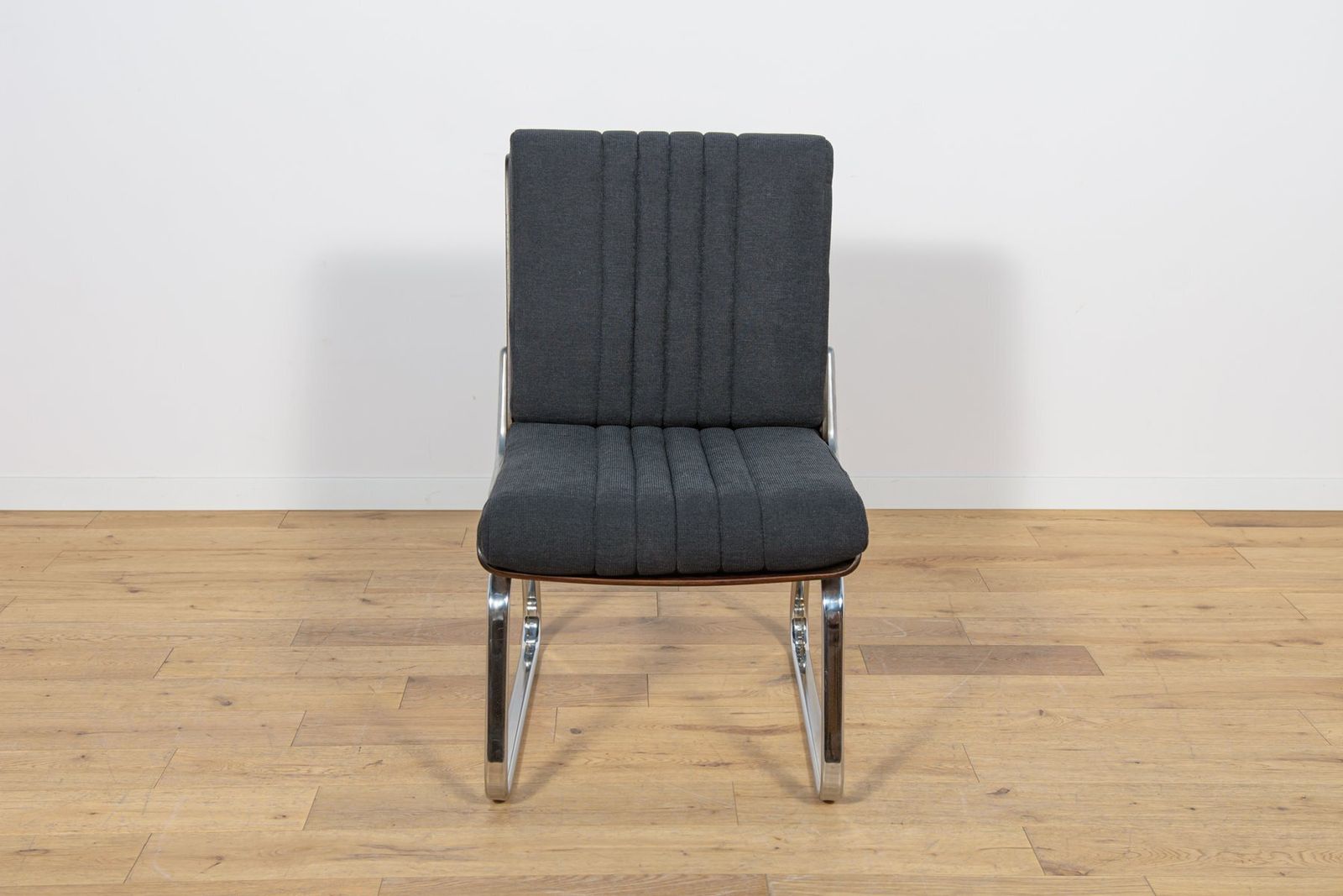 photo vintage Chrome And Rosewood Chairs By Gordon Russell, United Knigdom, 1970s, Set Of 2