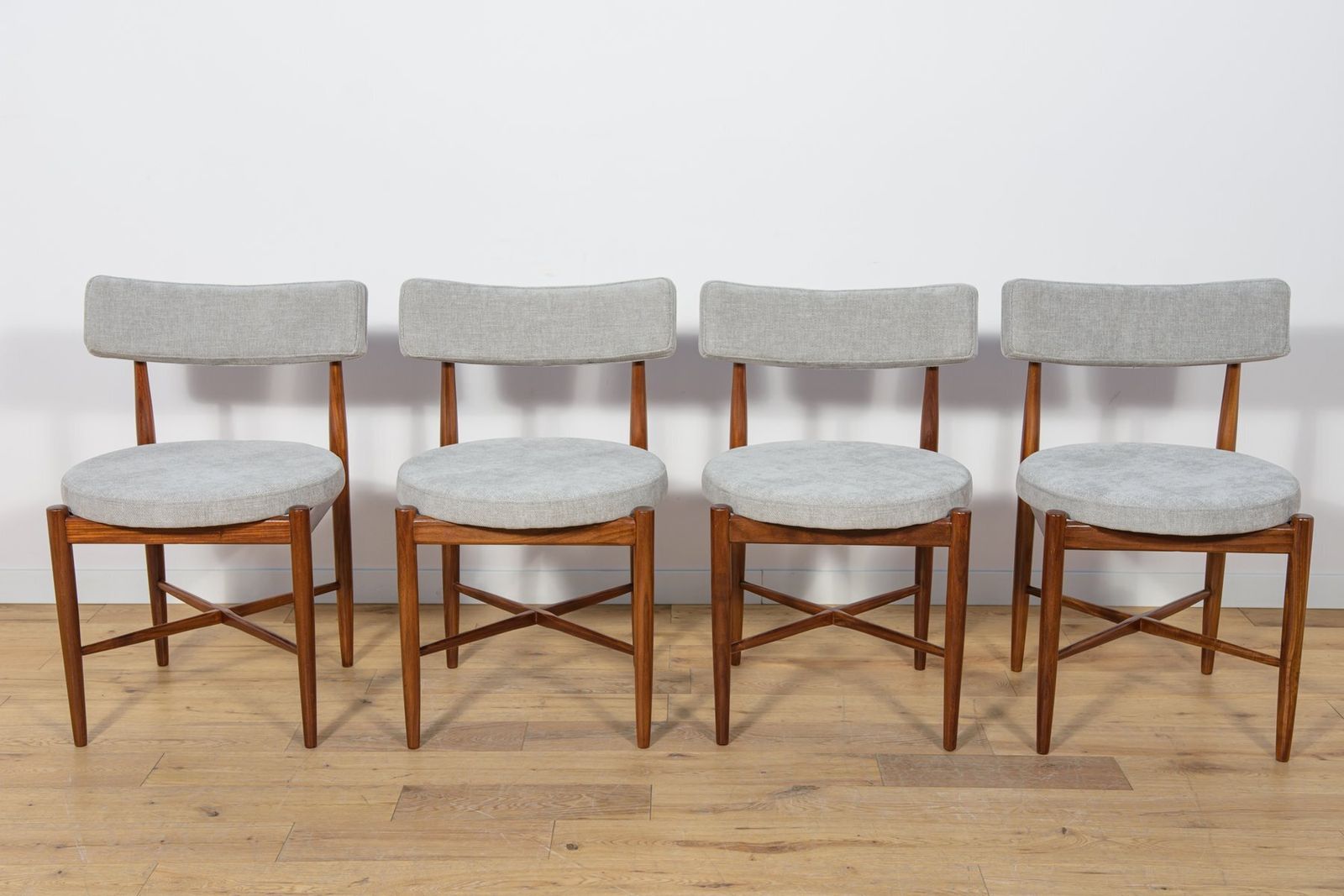Mid Century Teak Dining Chairs By Ib Kofod Larsen For G Plan, 1960s, Set Of 4 photo Furniture