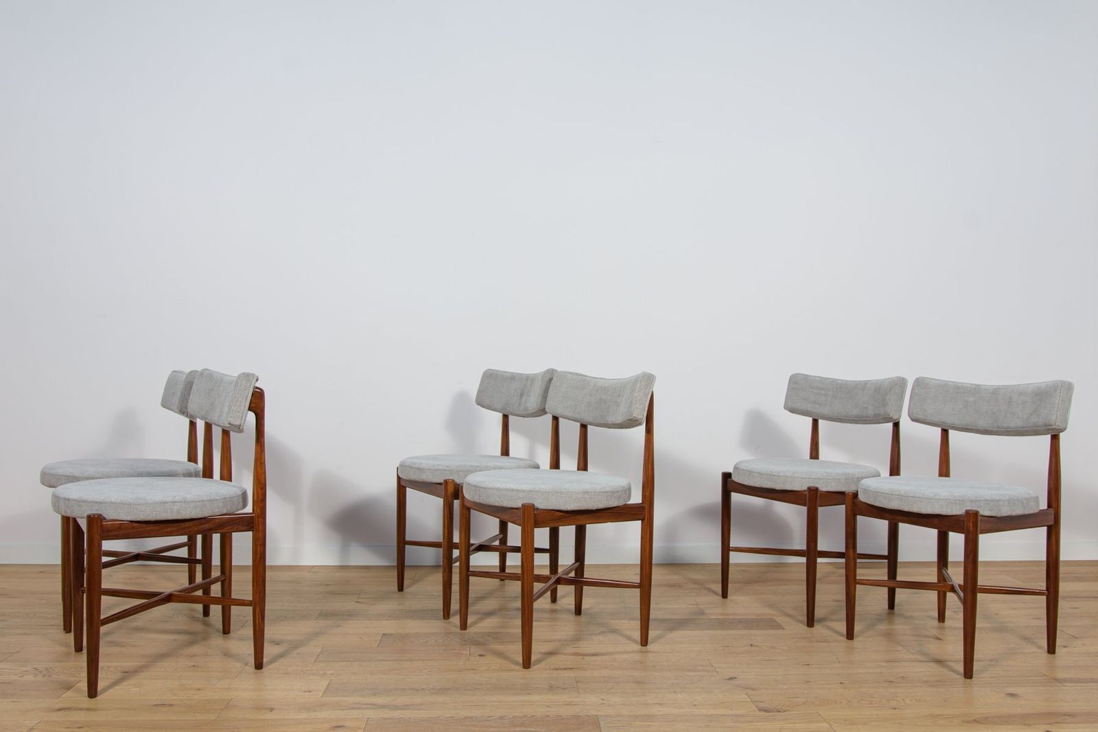 Mid Century Teak Dining Chairs By Ib Kofod Larsen For G Plan, 1960s, Set Of 6 photo 2545.0