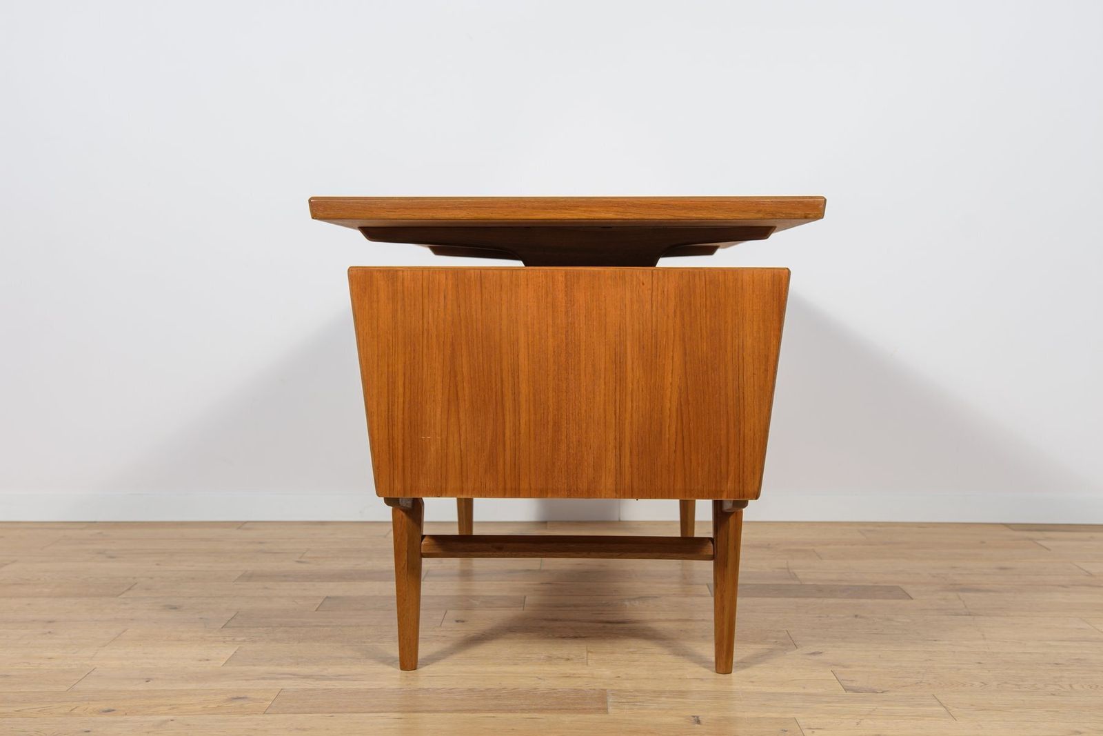 Mid Century Freestanding Teak Desk, Denmark, 1960s photo 2316.0