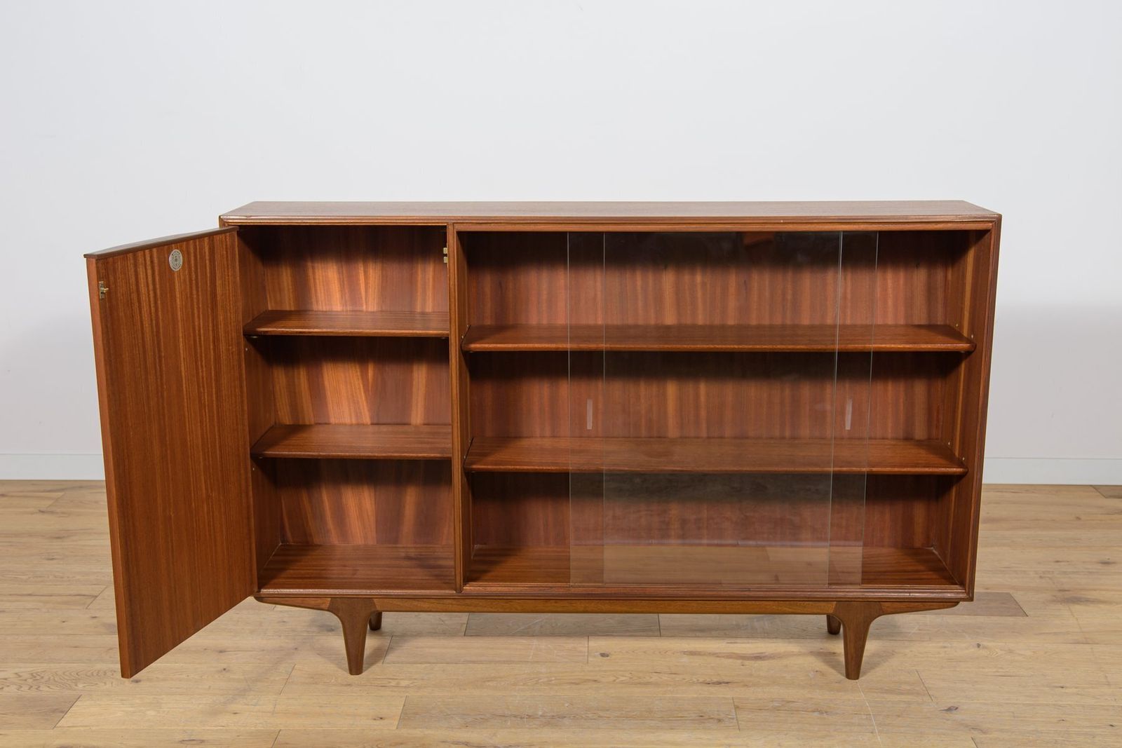 Mid Century Teak Bookshelf From McIntosh, 1960s photo vinterior