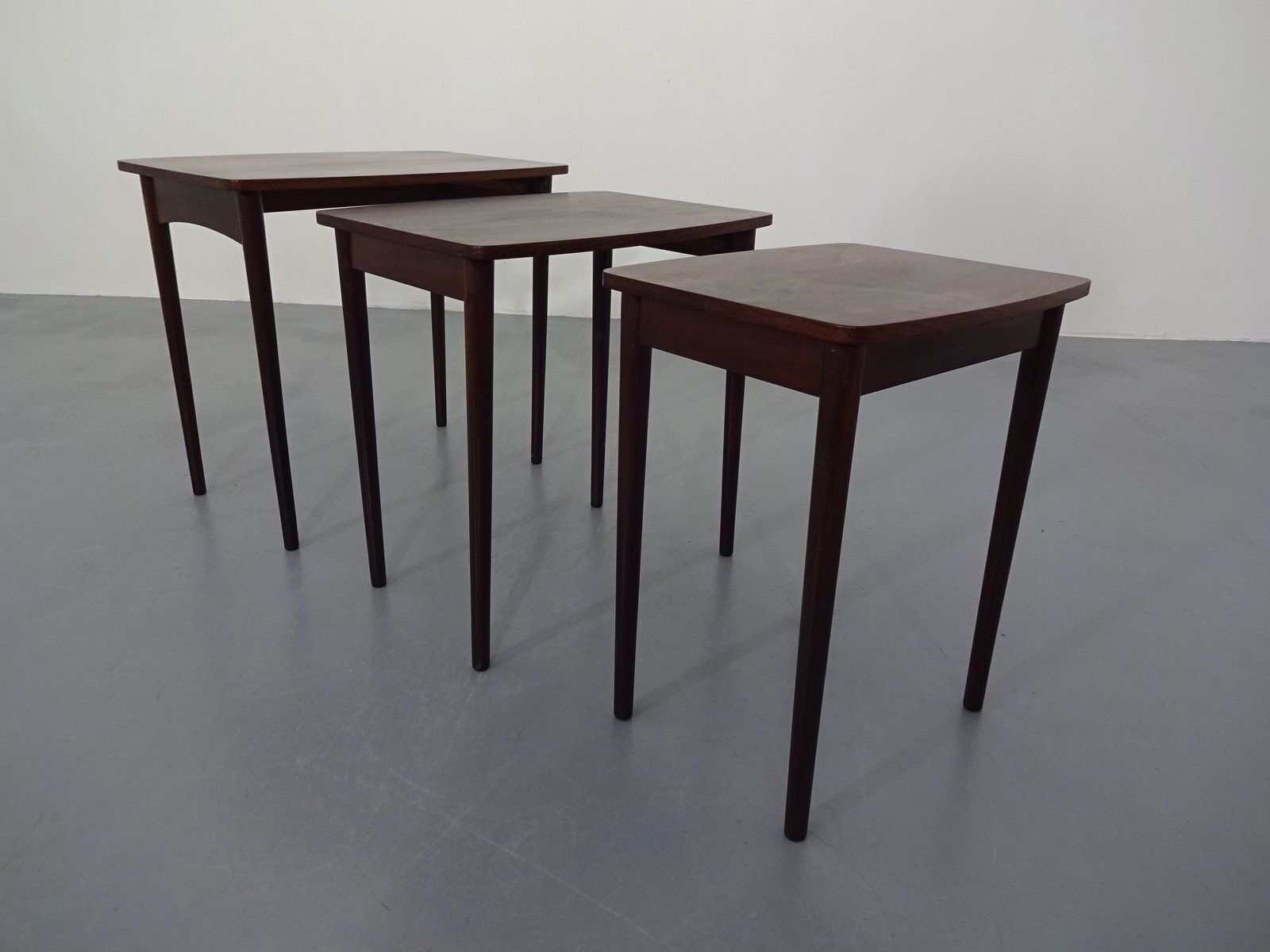 Danish Rosewood Nesting Tables, 1960s, Set Of 3 photo 599.0