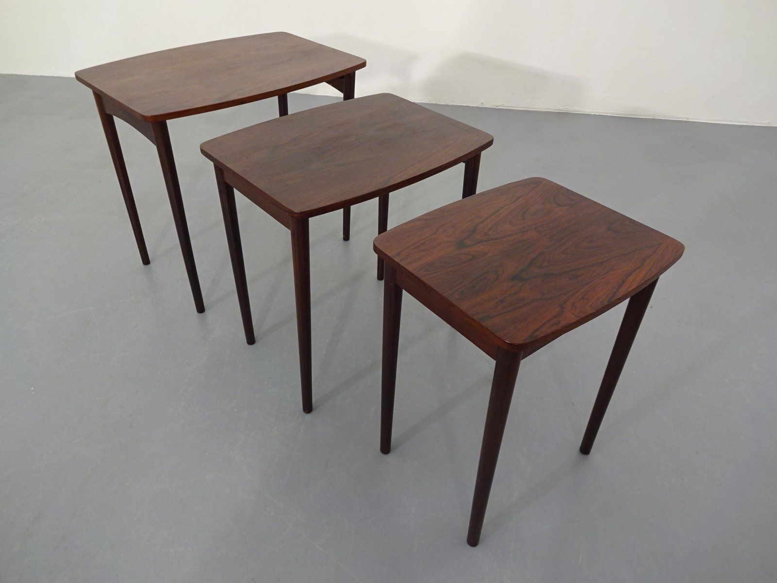photo vinterior Danish Rosewood Nesting Tables, 1960s, Set Of 3