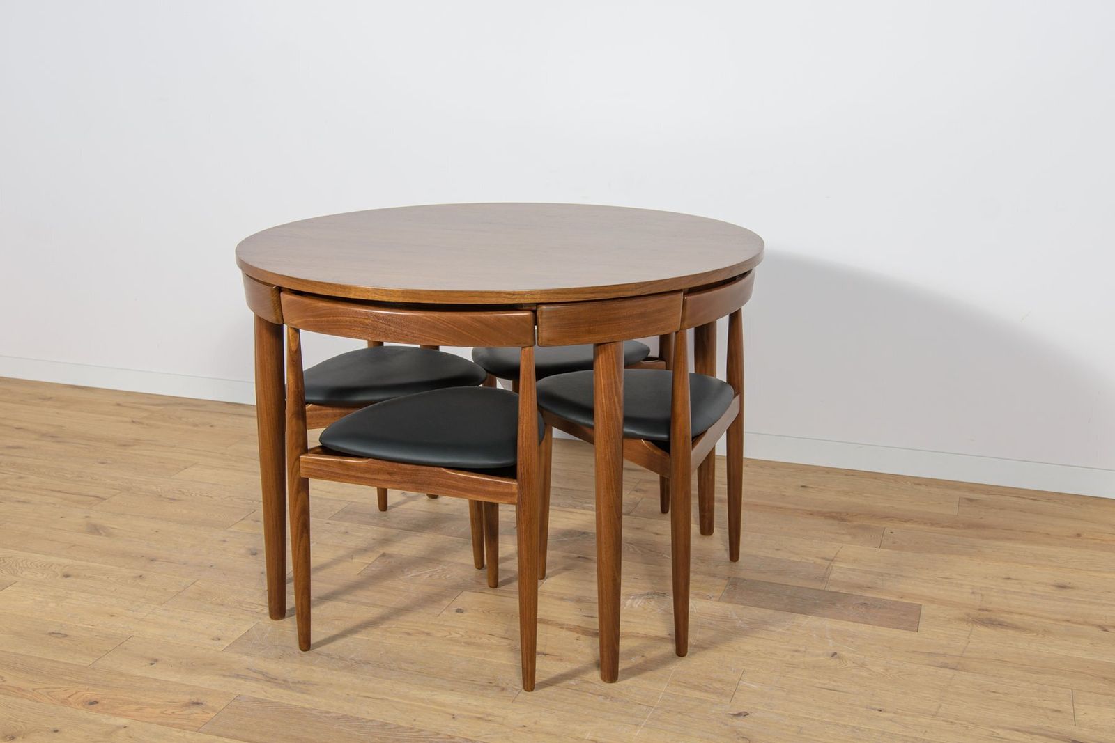 Mid Century Teak Dining Table And Chairs Set By Hans Olsen For Frem Røjle, Denmark, 1950s, Set Of 5