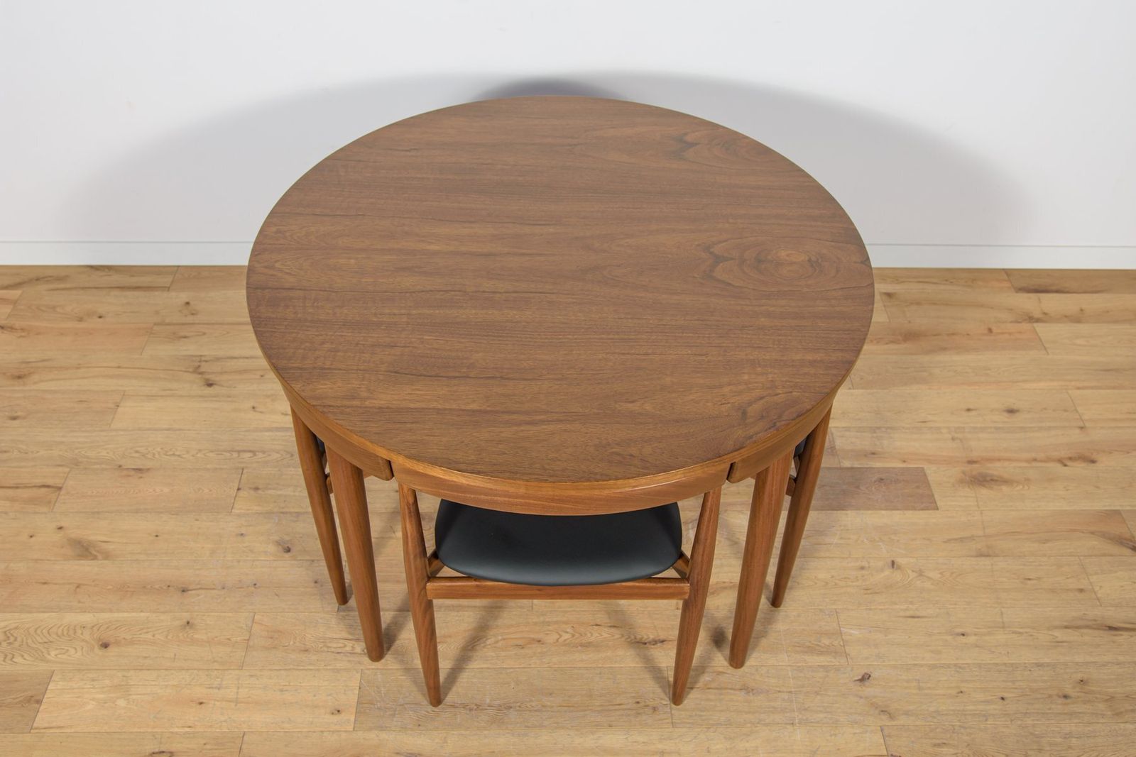 Mid Century Teak Dining Table And Chairs Set By Hans Olsen For Frem Røjle, Denmark, 1950s, Set Of 5 photo for sale