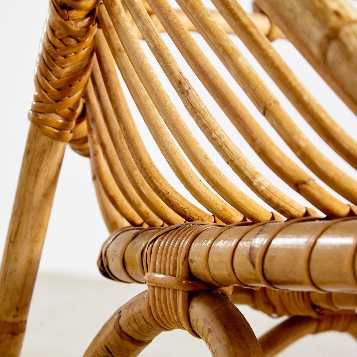 Rattan Garden Chair photo vintage