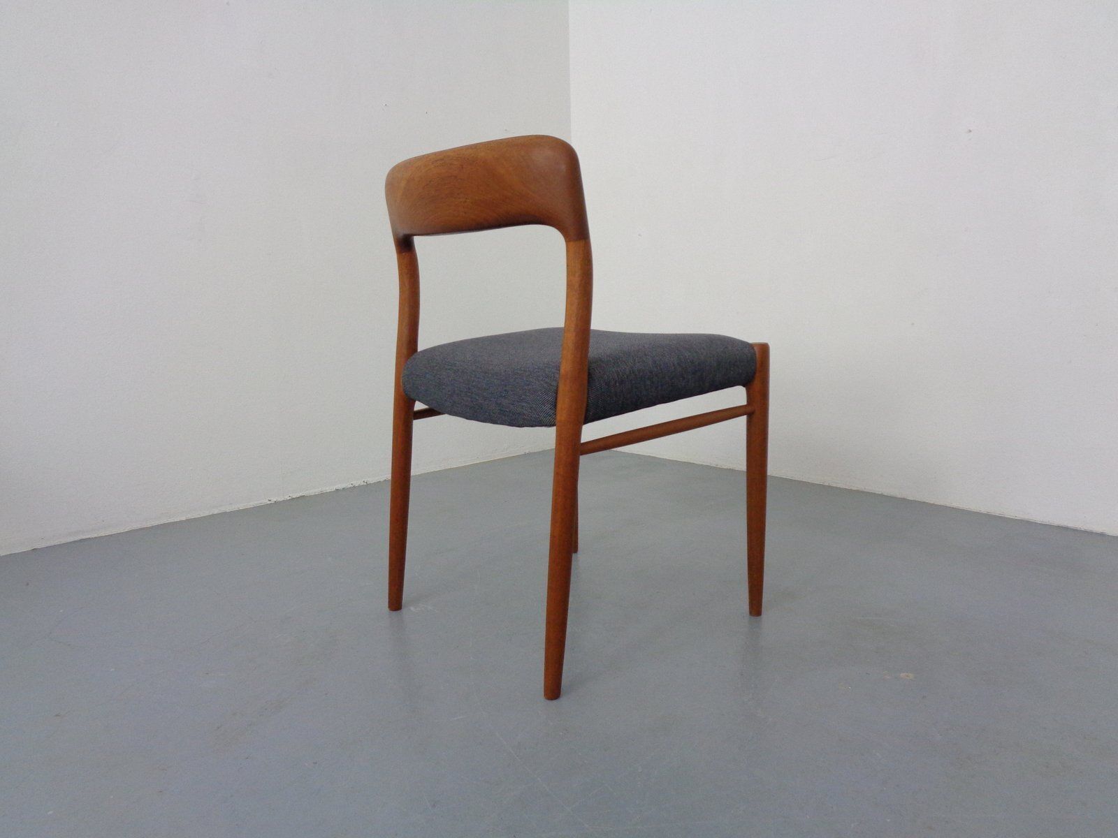 Danish Model 75 Chair In Oak By Niels Otto Møller For J.L. Møllers, 1960s photo buy