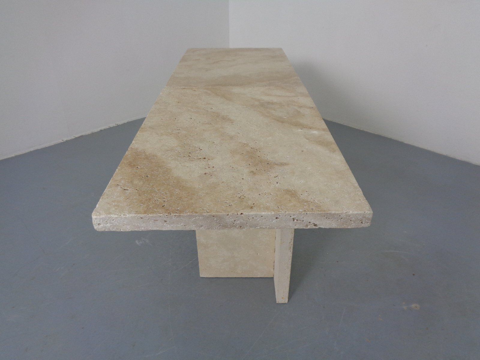 Italian Travertine Coffee Tables, 1970s, Set Of 2 photo 824.0