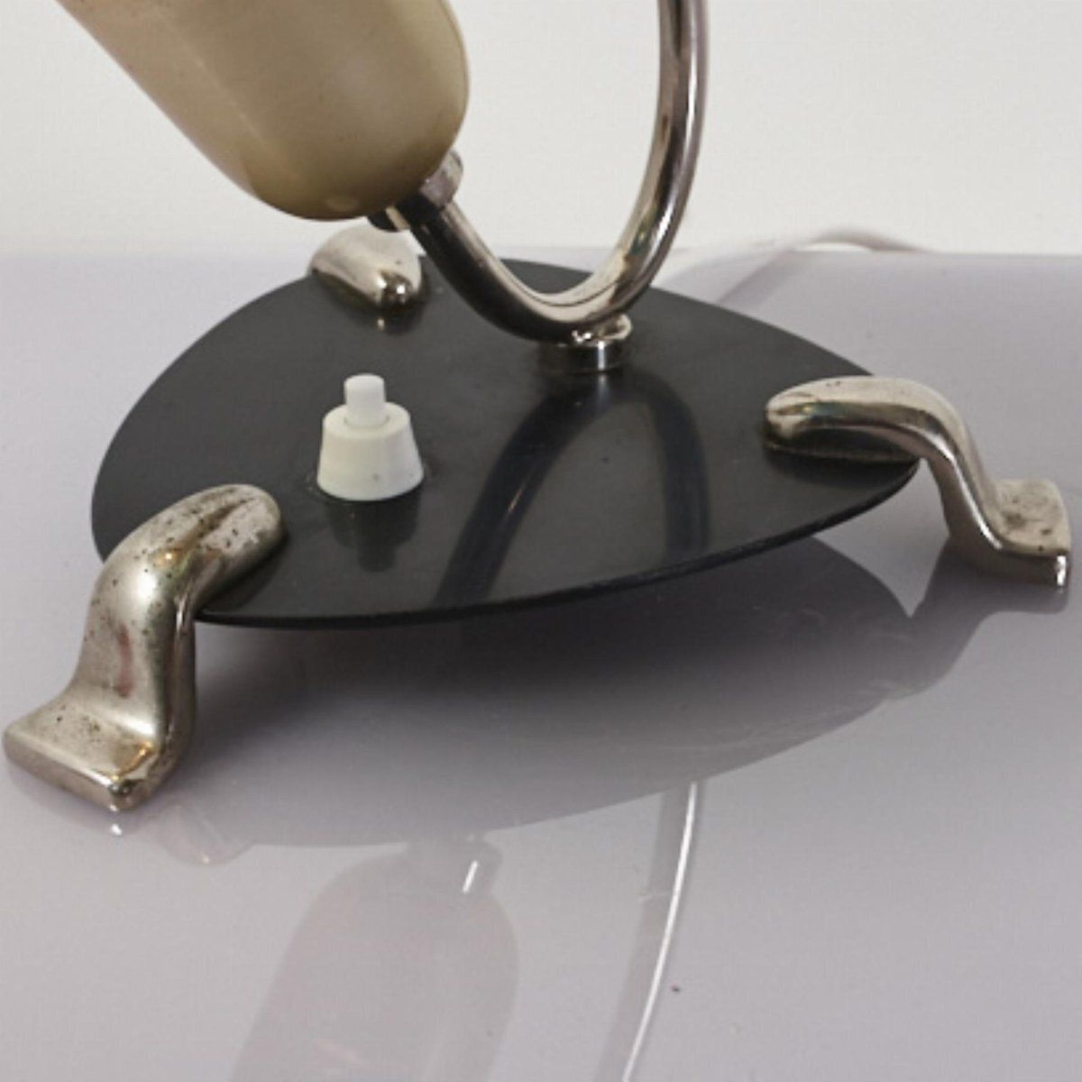 Metal Desk Lamp, 1950s photo Lighting