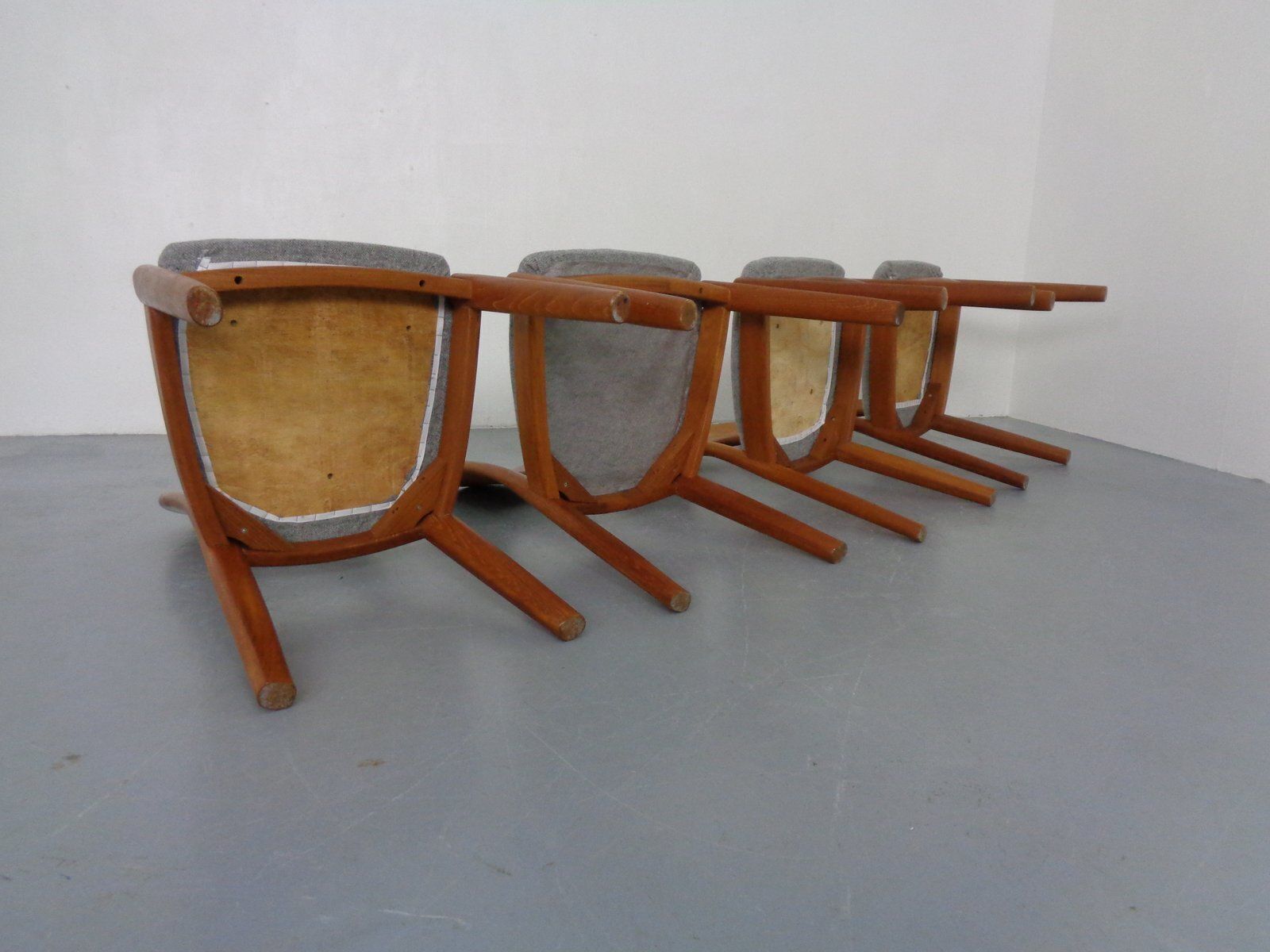 photo furniture Vintage Morten Dining Chairs In Teak By Niels Koefoed For Hornslet Møbelfabrik, 1970s, Set Of 4