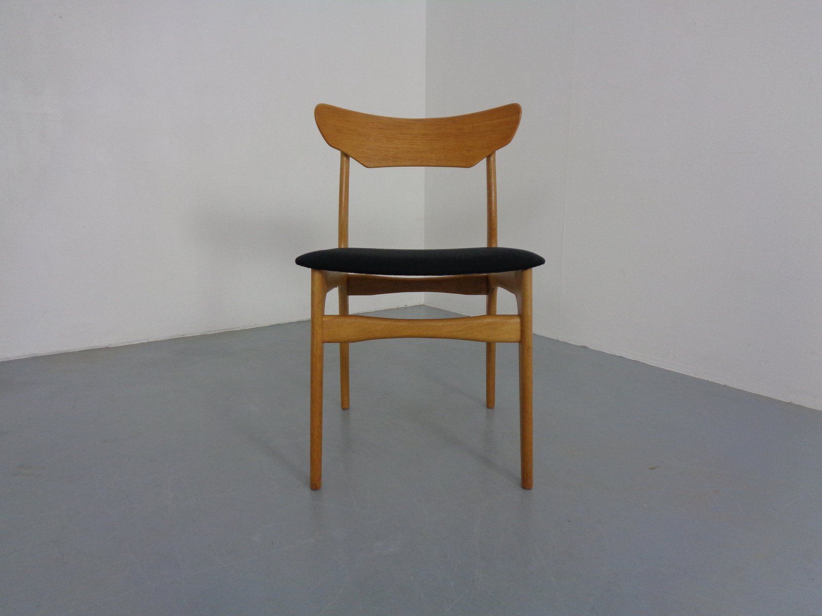 Side Chair In Oak By Schionning & Elgaard, 1960s