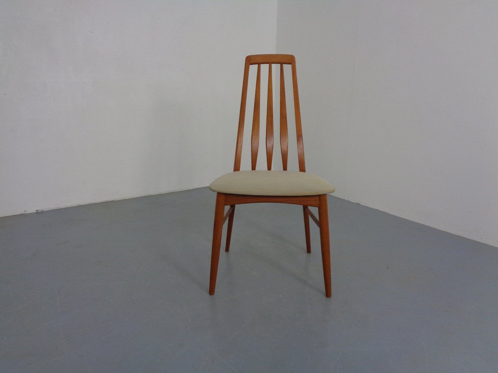 Danish Eva Teak Dining Chair By Niels Koefoed For Koefoeds Hornslet Møbelfabrik, 1960s photo Furniture