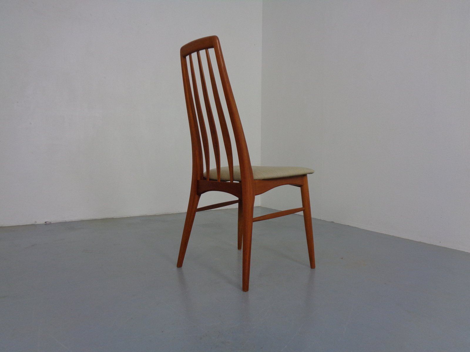 Danish Eva Teak Dining Chair By Niels Koefoed For Koefoeds Hornslet Møbelfabrik, 1960s photo vintage