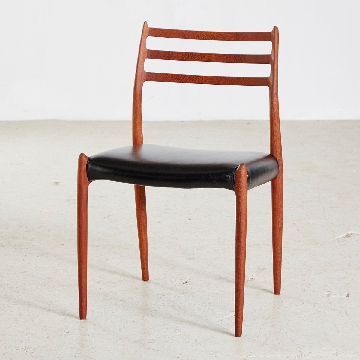 Teak 78 Dining Chairs By Niels Otto Møller For J.L. Møllers, 1960s, Set Of 4
