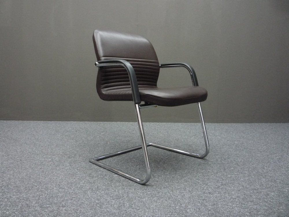Set Of Leather Conference Chairs By Wilkhahn, 1980s photo 581.0