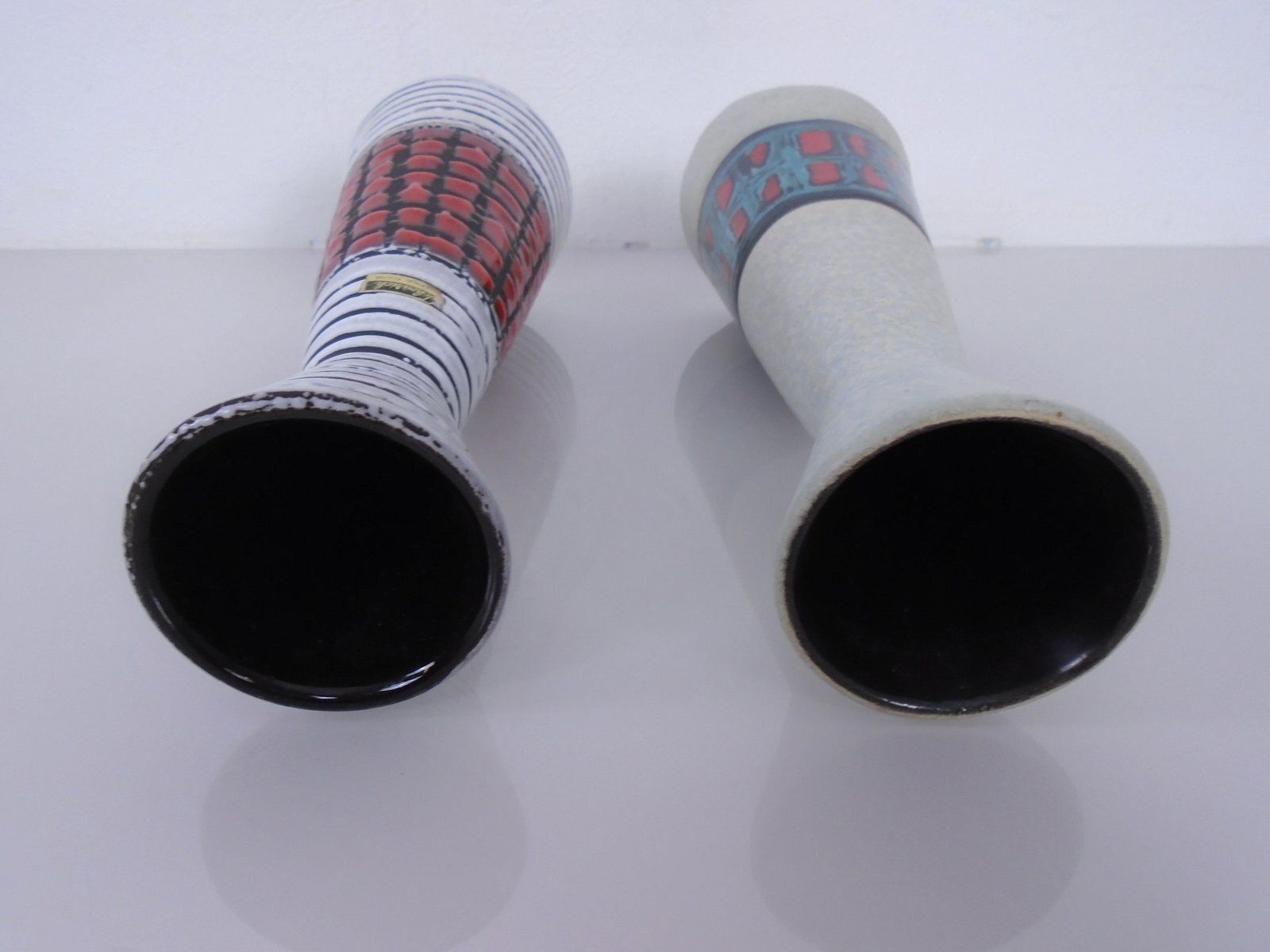 photo for sale Ceramic Vases By Heinz Siery For Scheurich, 1950s, Set Of 2