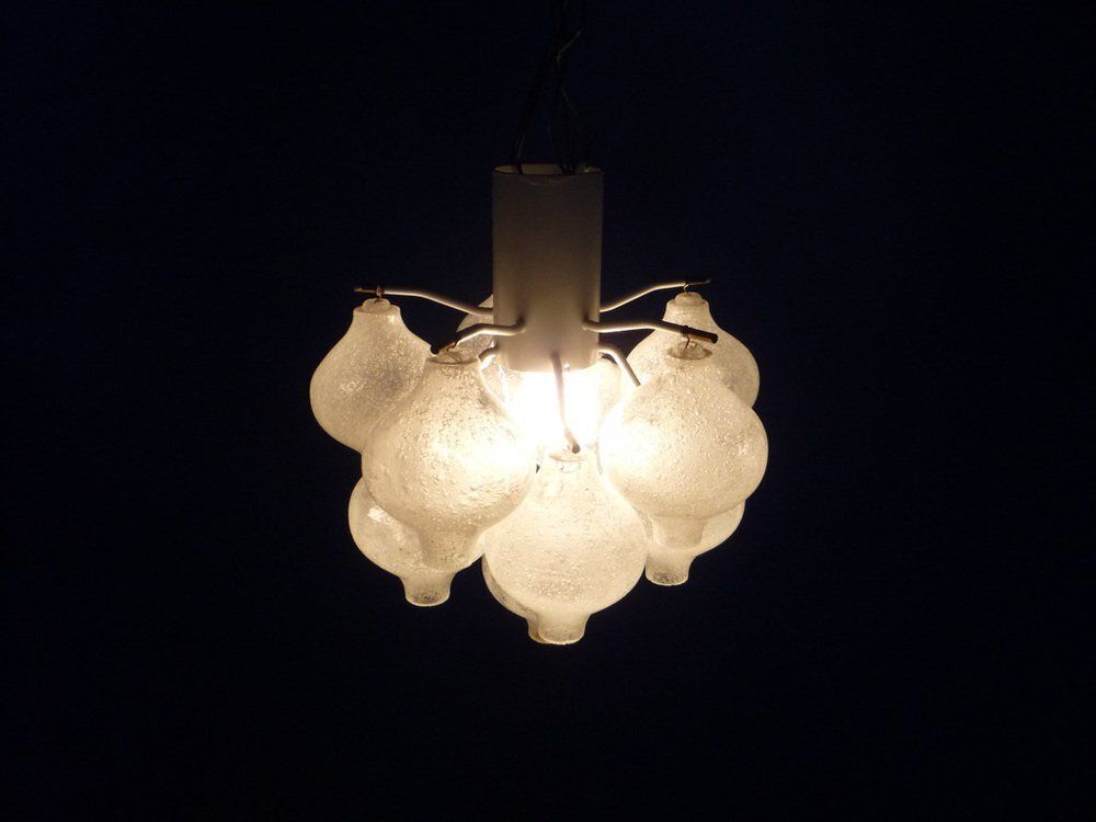 Tulipan Ceiling Lamp By J.T. Kalmar For Franken Kg, 1960s photo Lighting