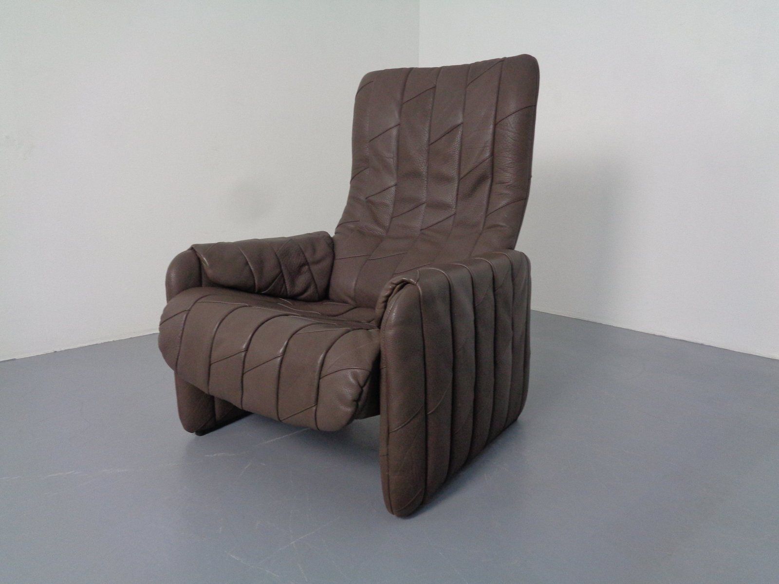 Ds 50 Buffalo Leather Easy Chair From De Sede, Switzerland, 1970s photo for sale
