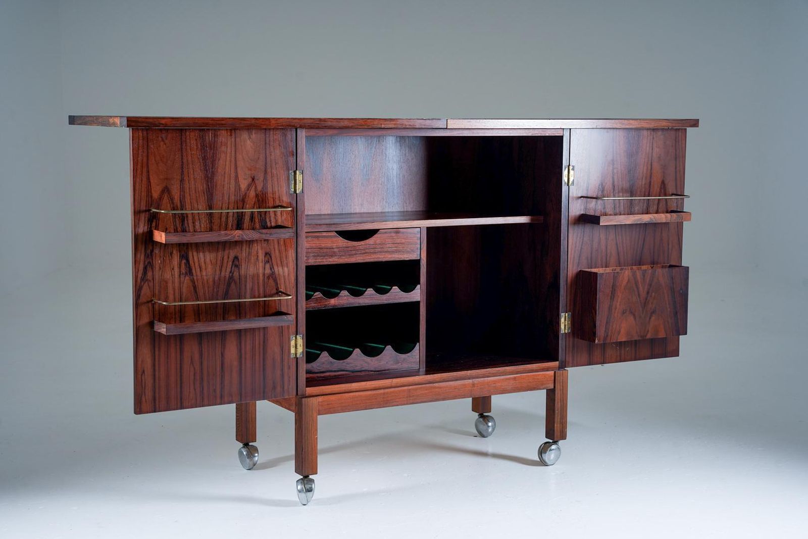 Bar Cabinet By Torbjørn Afdal For Bruksbo, Norway, 1960s photo furniture