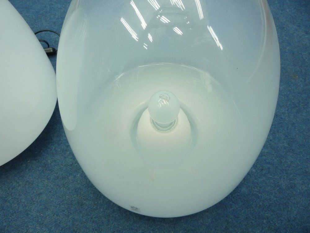 Italian Glass Floor Lamps By Giusto Toso For Leucos, 1960s, Set Of 2 photo vinterior