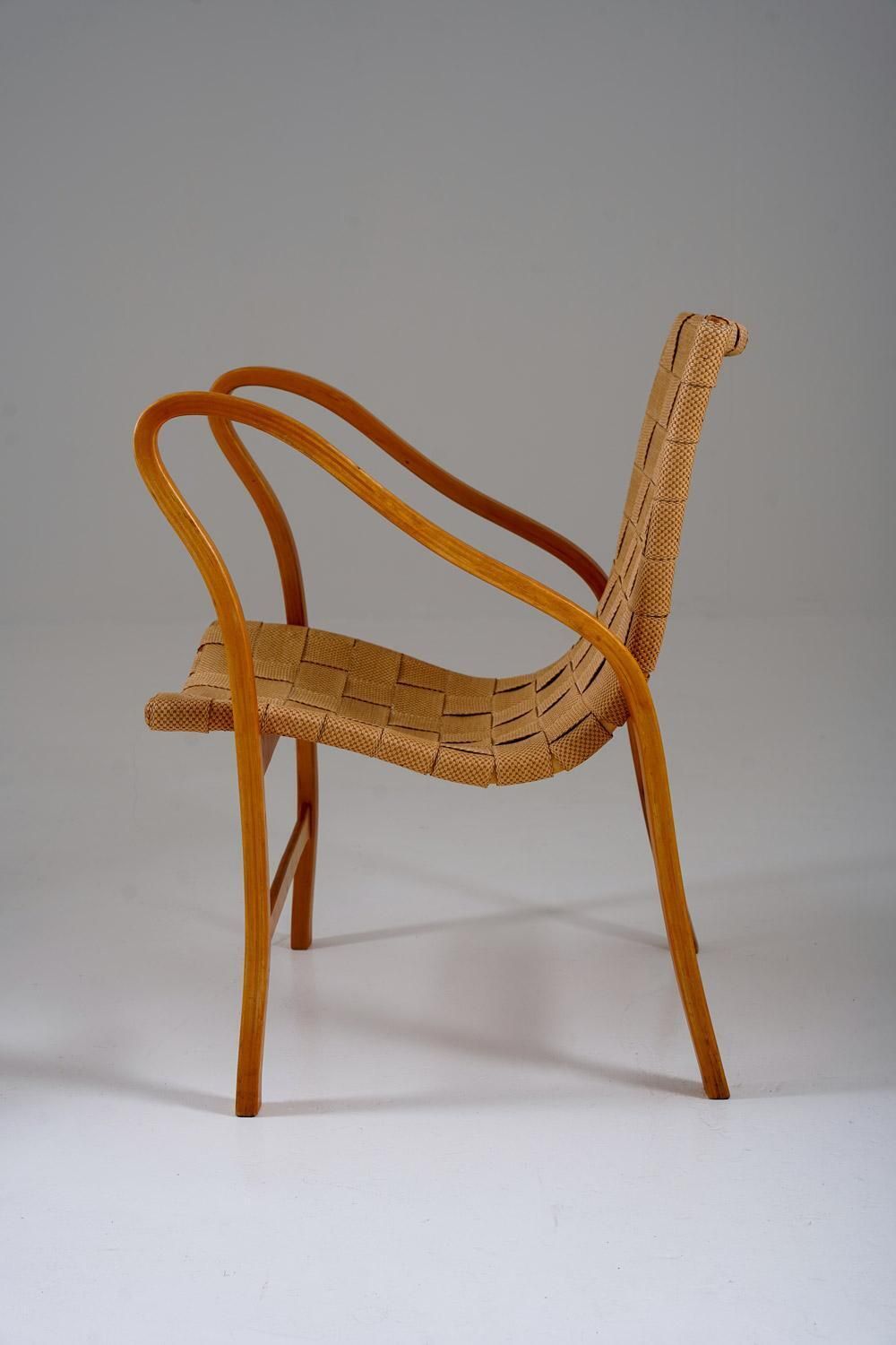 Lounge Chairs By Gustaf Axel Berg, Model Tösen photo Furniture