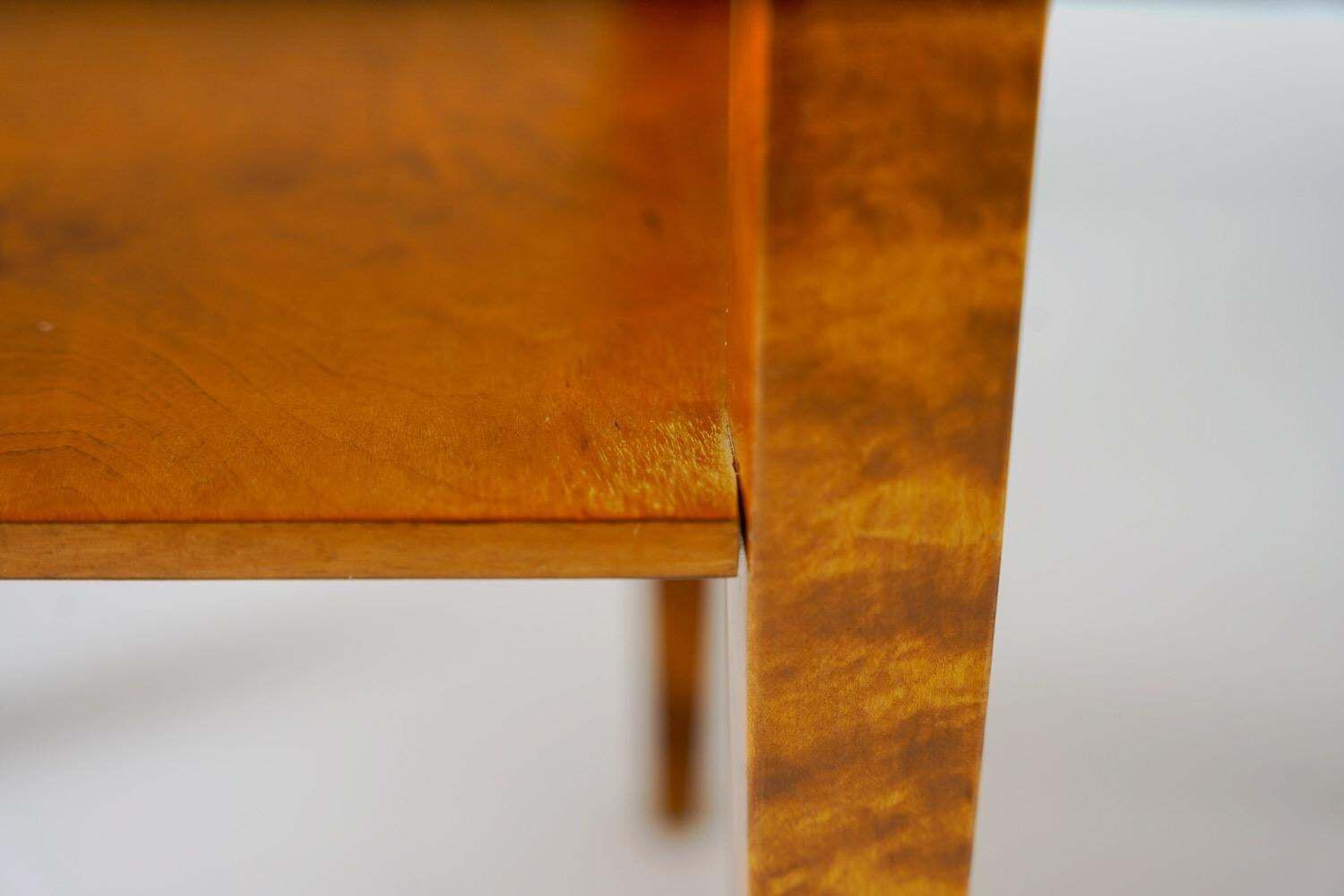 photo buy Pair Of Swedish Birch And Marble Bedside Tables