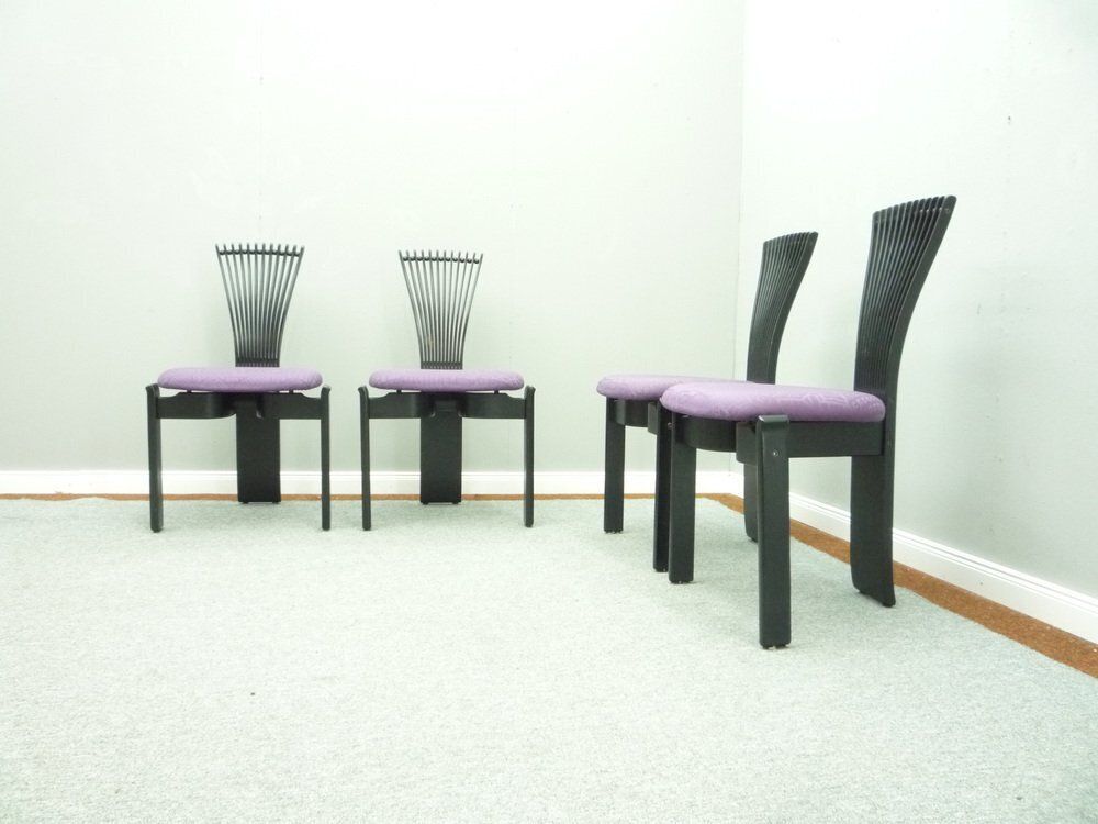 Totem Chairs By Torstein Nilsen For Westnofa, 1980s, Set Of 4 photo for sale