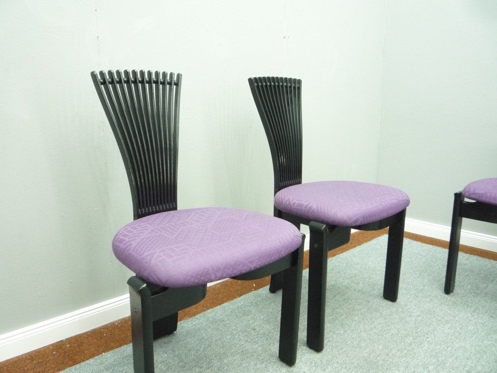 Totem Chairs By Torstein Nilsen For Westnofa, 1980s, Set Of 4 photo 1475.0