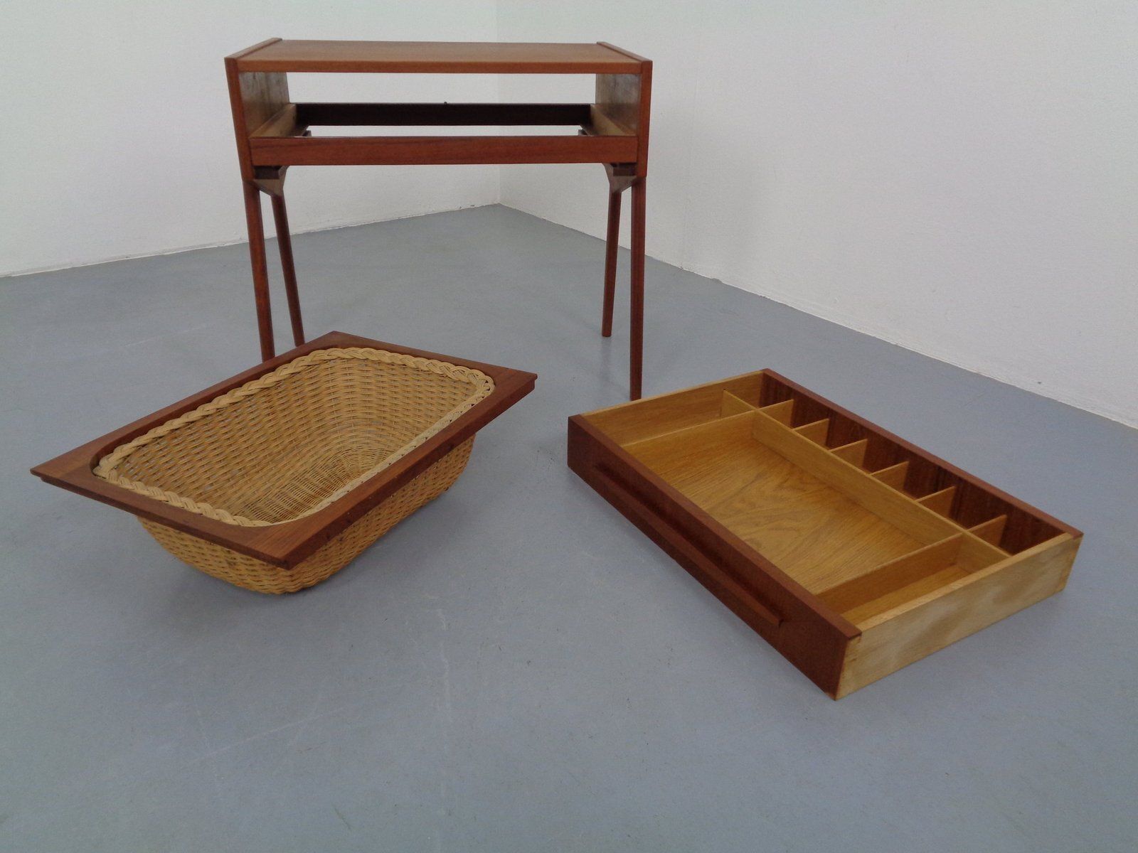 photo furniture Danish Teak Sewing Box, 1960s