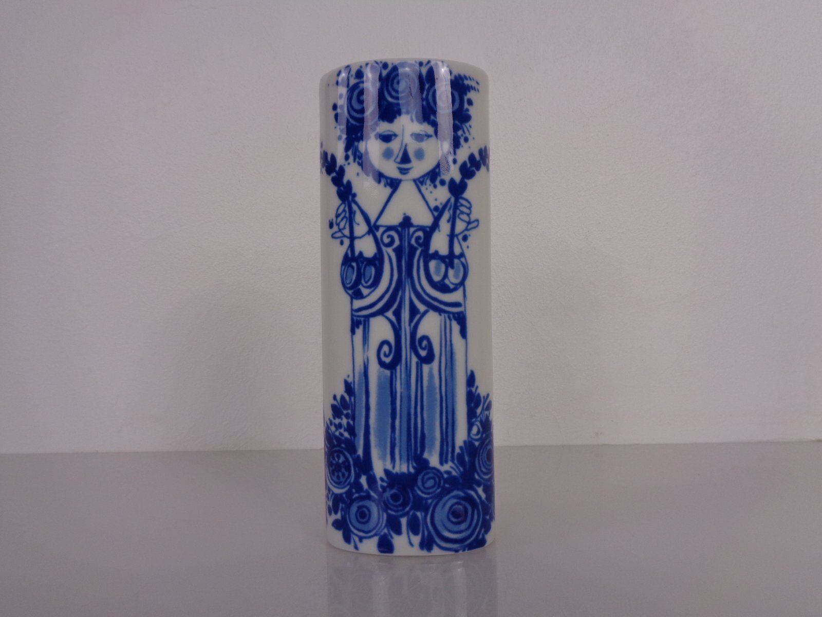 Porcelain Vase By Bjørn Wiinblad For Rosenthal, 1960s
