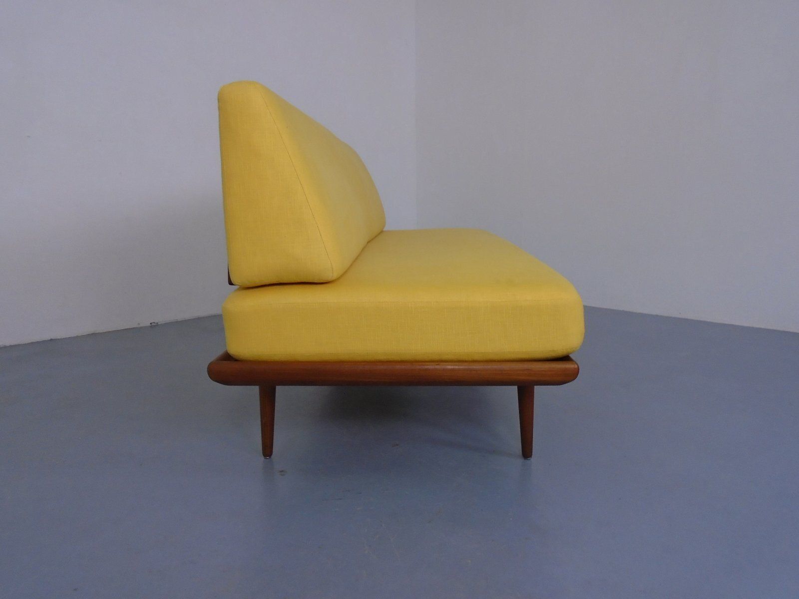 Teak Minerva Sofa By Peter Hvidt & Orla Mølgaard Nielsen For France & Daverkosen, Denmark, 1950s photo 2429.0