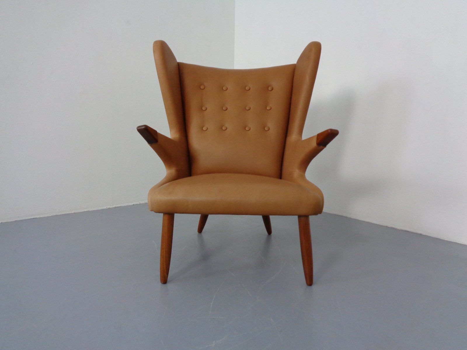 Teak And Leather Armchair By Svend Skipper For Skippers Møbler, Denmark, 1960s photo buy