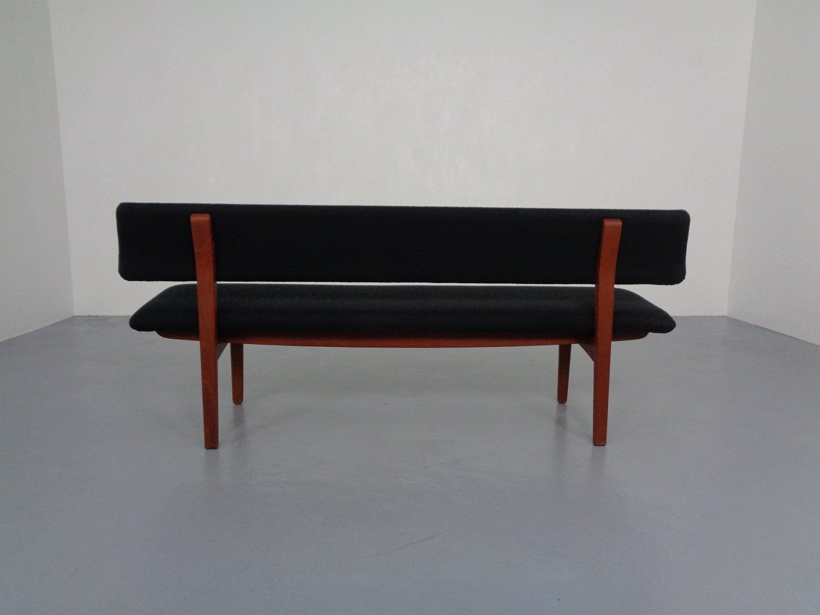 Large Teak Bench By Aksel Bender Madsen & Ejnar Larsen For Næstved Møbler, Denmark, 1950s photo buy