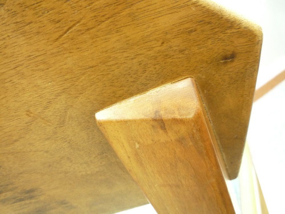 photo for sale Anthroposophical Walnut Chair By Siegfried Pütz, 1930s