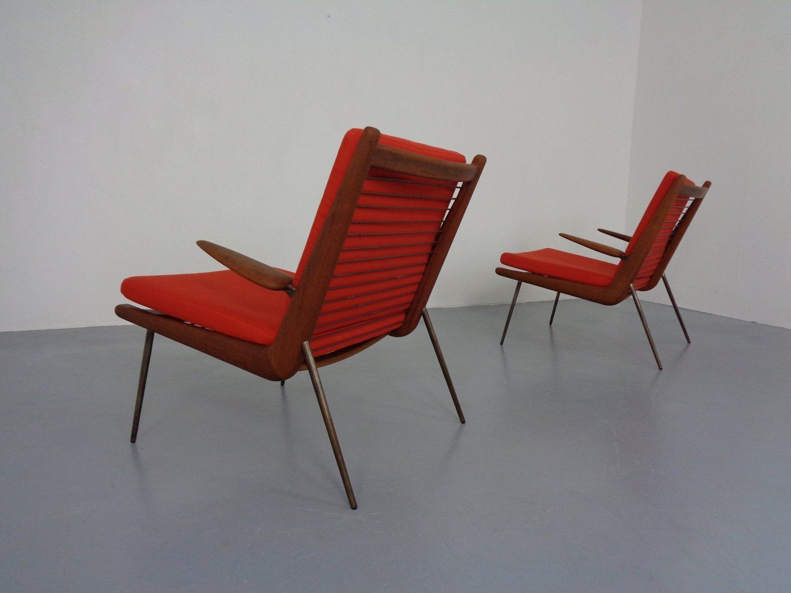 Boomerang Lounge Chair By Peter Hvidt & Orla Mølgaard Nielsen For France & Daverkosen, Denmark, 1950s photo vinterior