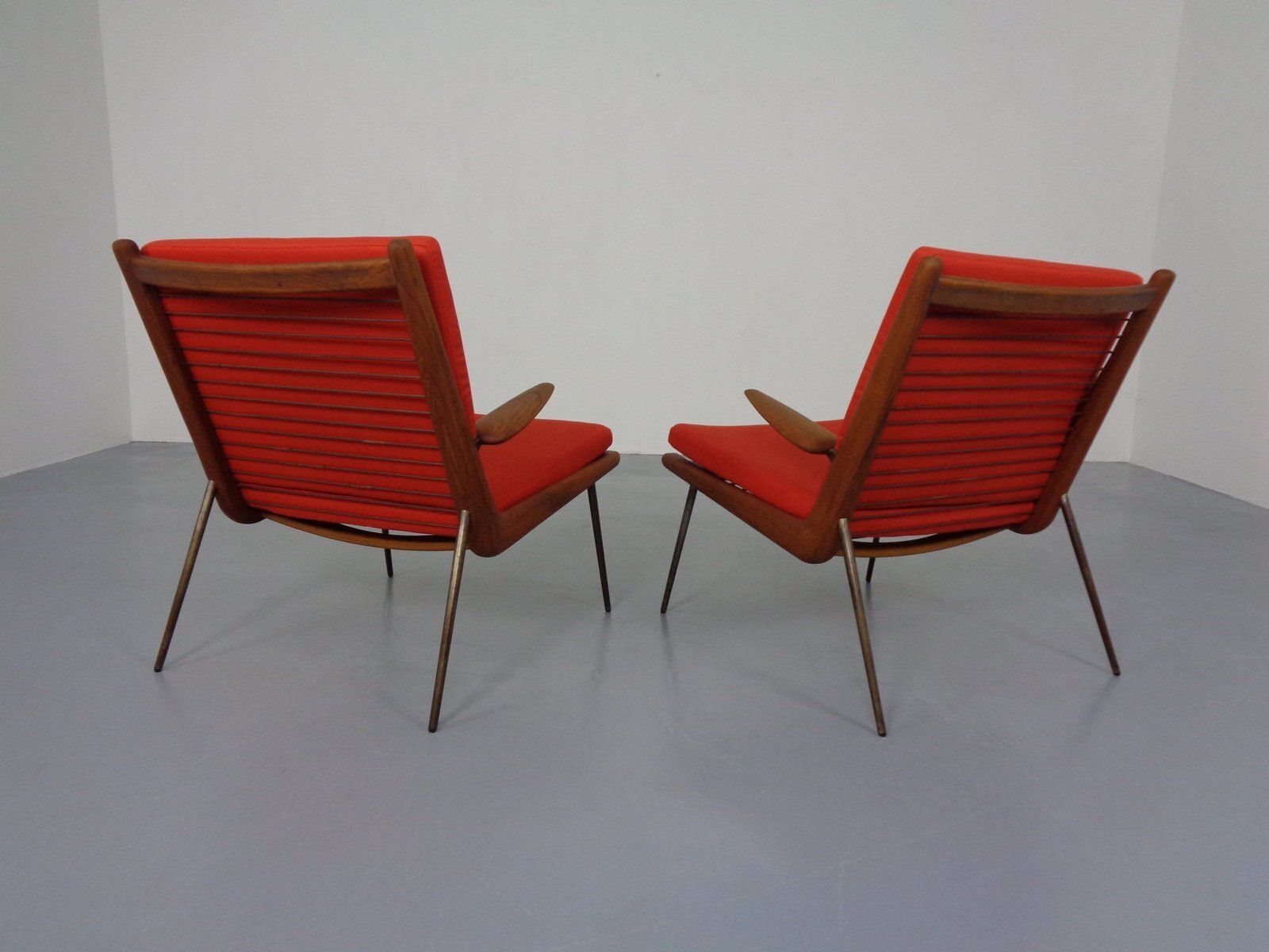 4078.0 Boomerang Lounge Chair By Peter Hvidt & Orla Mølgaard Nielsen For France & Daverkosen, Denmark, 1950s photo