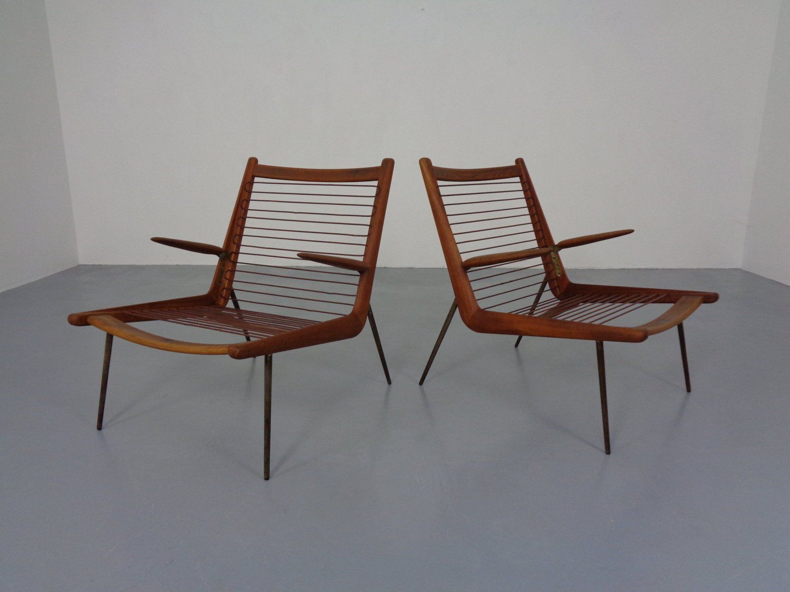 photo buy Boomerang Lounge Chair By Peter Hvidt & Orla Mølgaard Nielsen For France & Daverkosen, Denmark, 1950s