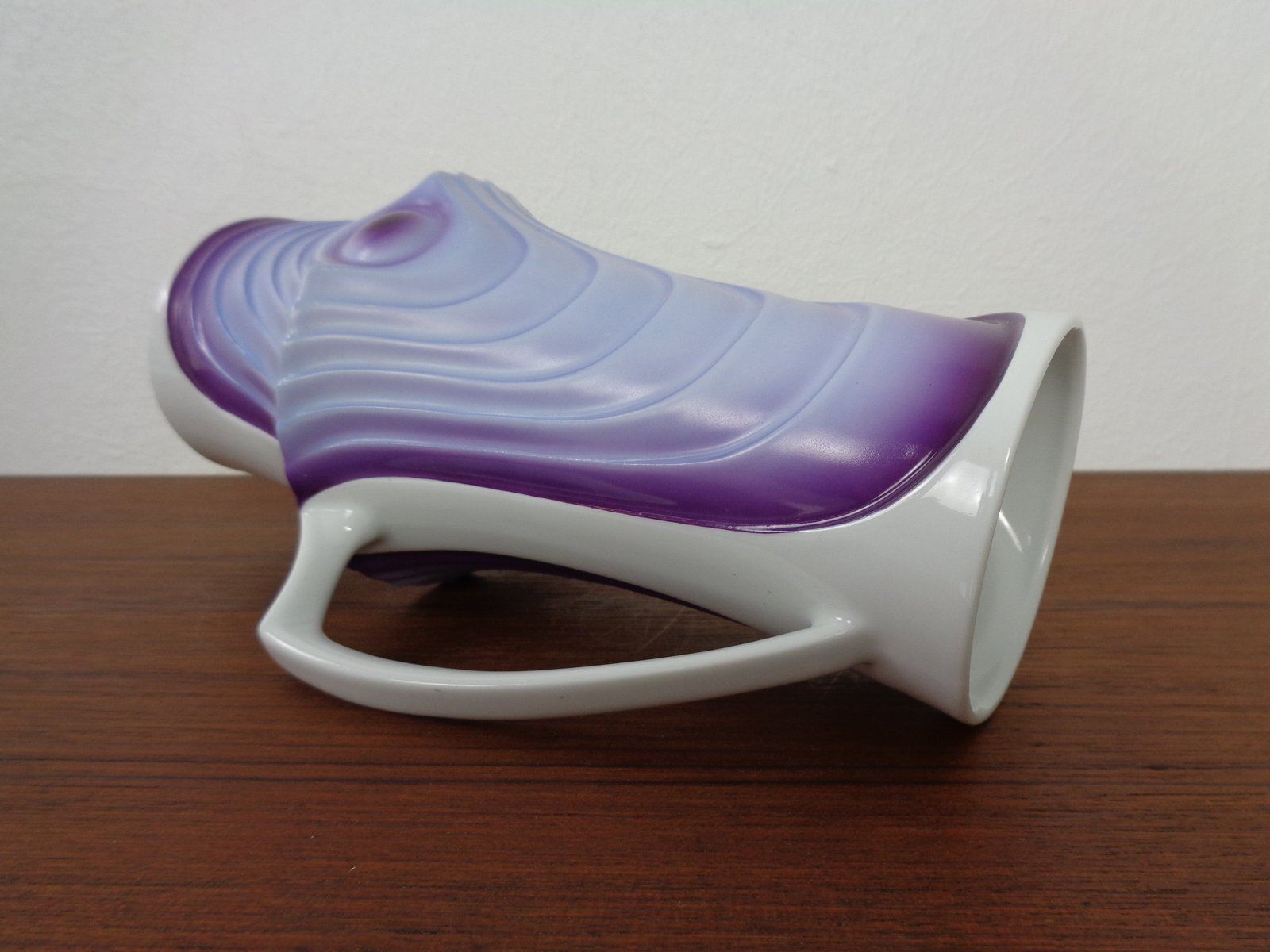 217.0 Mid Century Pop Art Purple Vase From Royal Kpm, Germany, 1960s photo