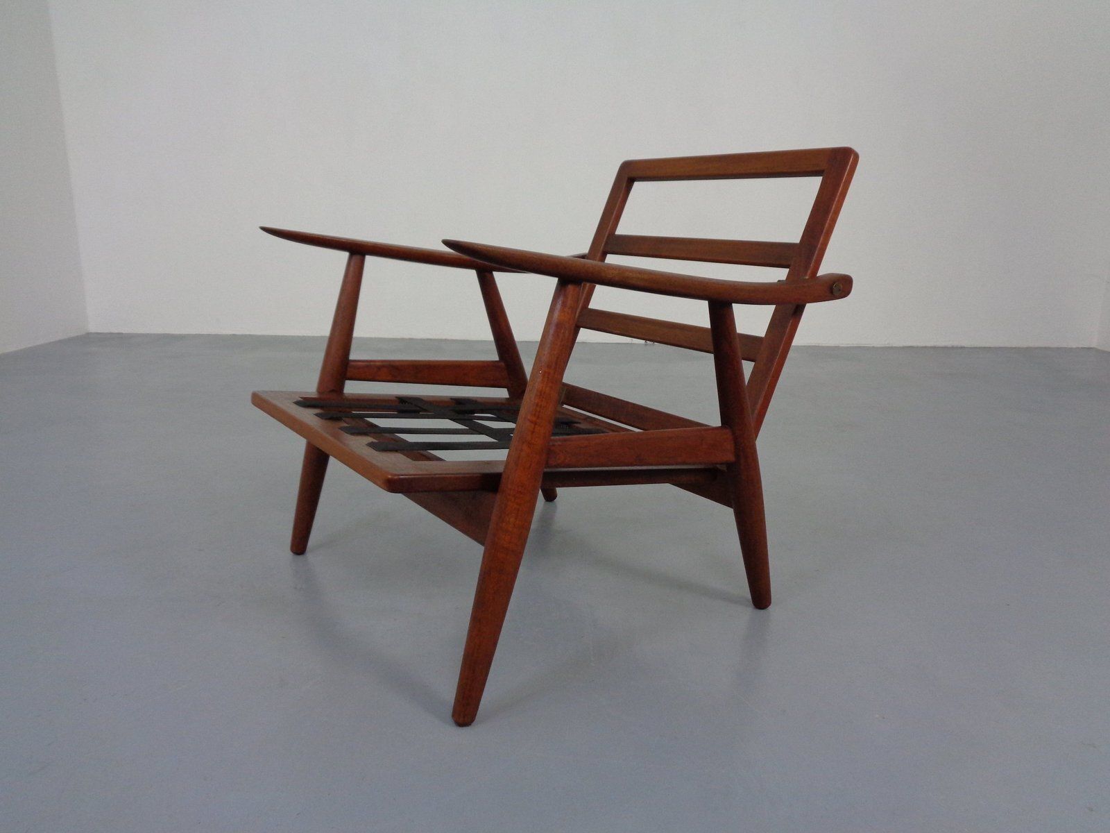 photo vinterior Teak Ge 270 Armchair By Hans J. Wegner For Getama, 1950s