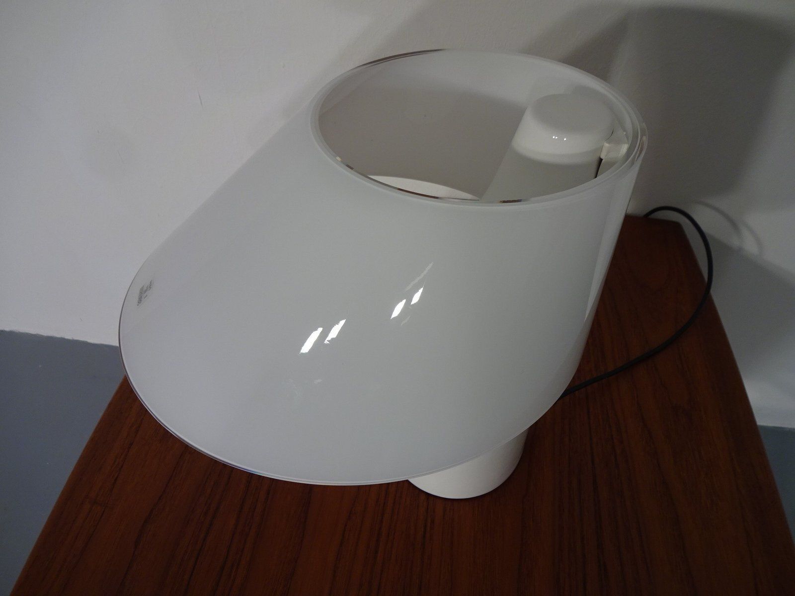 Murano Dafne Table Lamp By Ernesto Gismondi For Artemide, Italy, 1980s photo vinterior