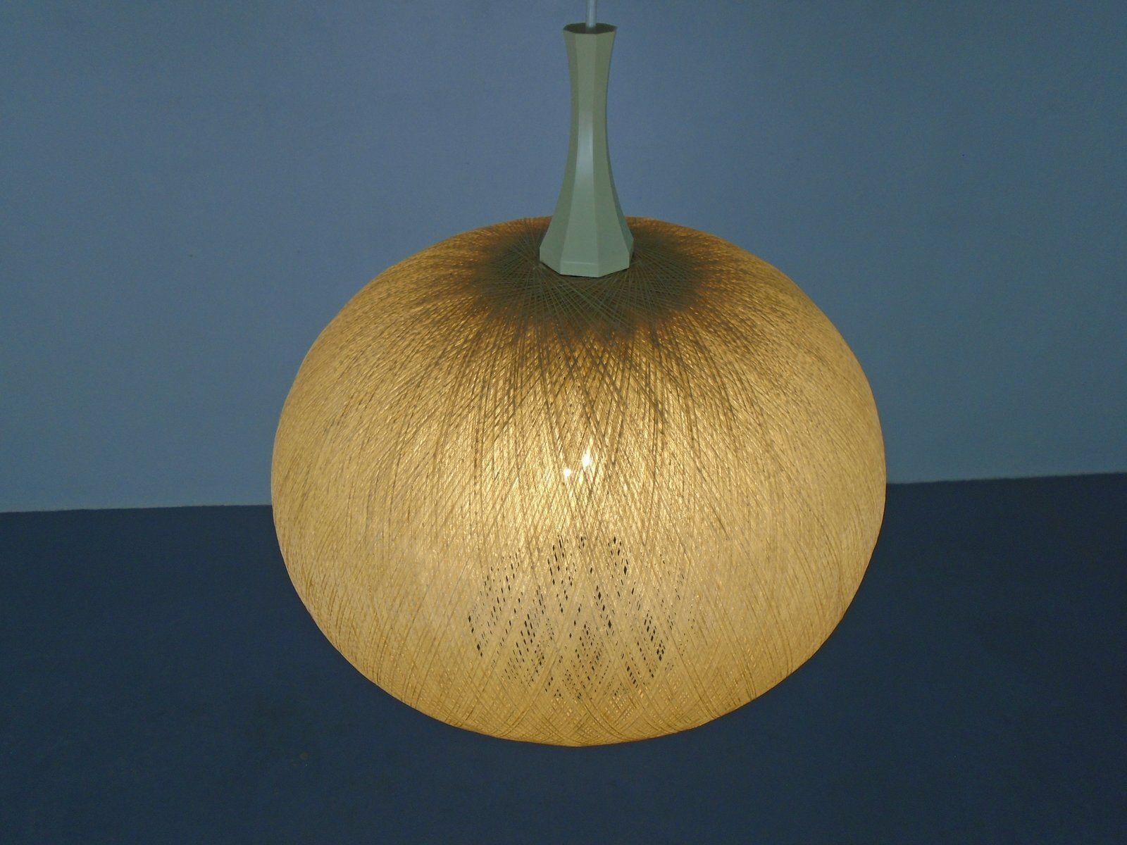 Spun Fiberglass Pendant Lamp, Germany, 1960s photo buy