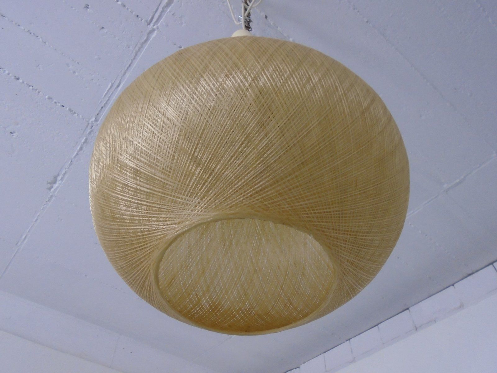 photo buy Spun Fiberglass Pendant Lamp, Germany, 1960s
