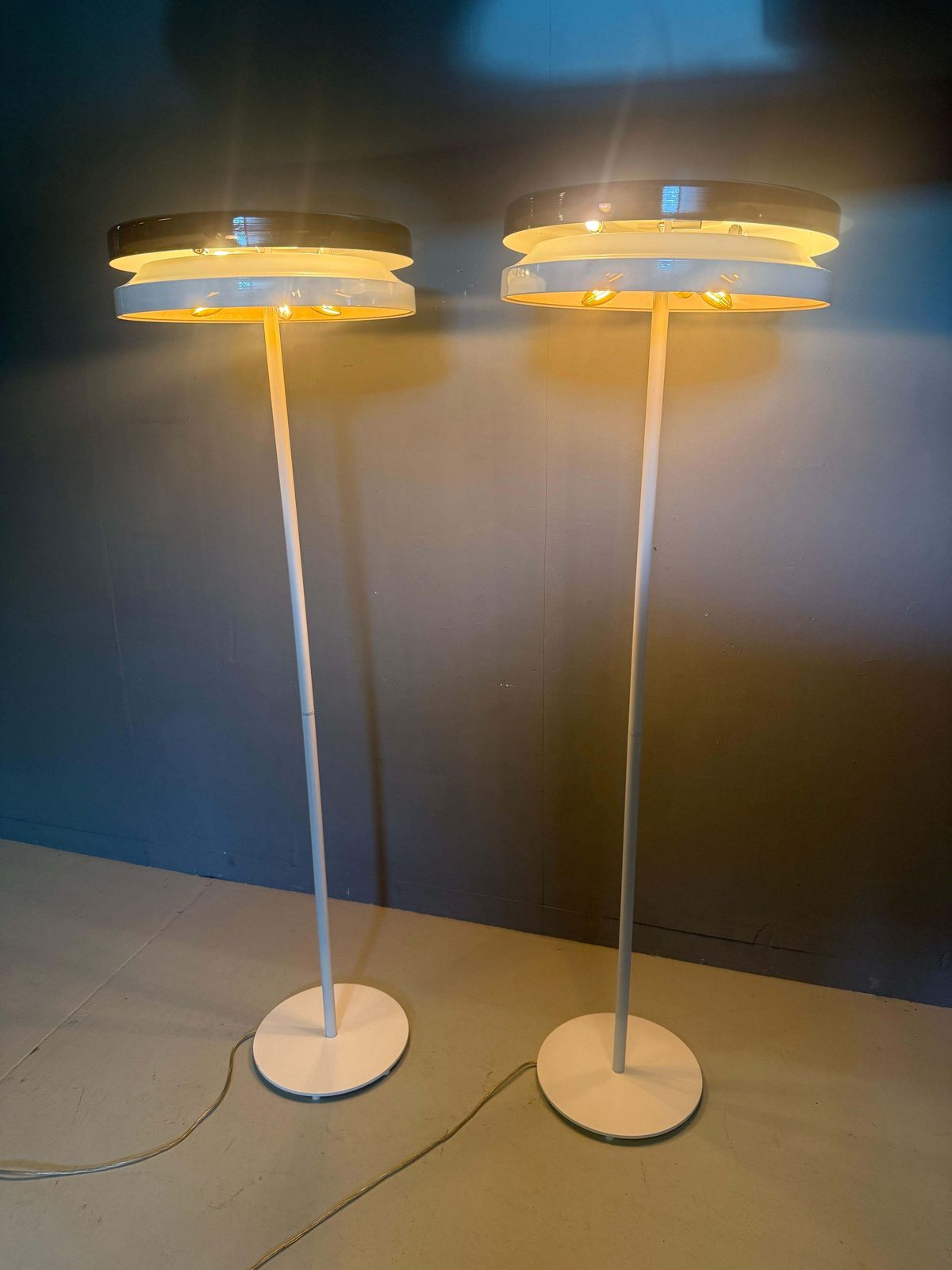 Xl Floor Lamps By French Designer Patrick Norquet For Kdnl Italy 2003  Set photo furniture