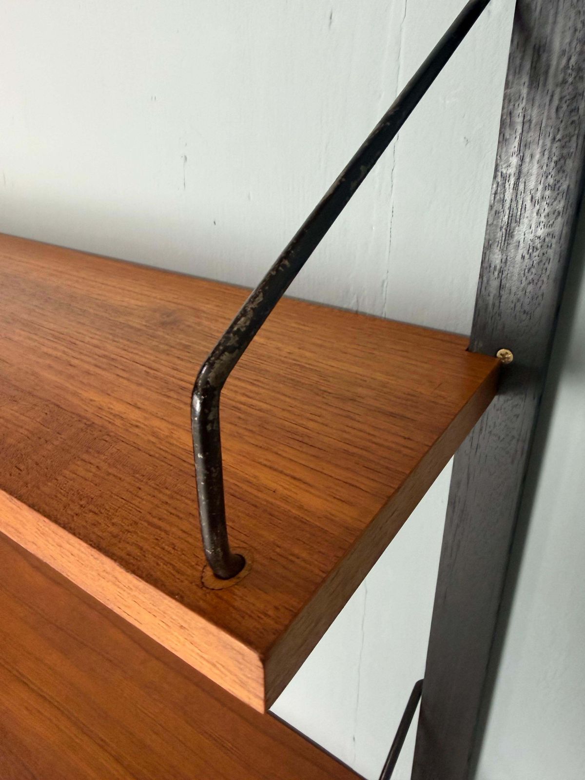 Poul Cadovius Mid  Century Modern Modular Teak Wall Unit Shelving For Cado, 1960 photo 2165.0