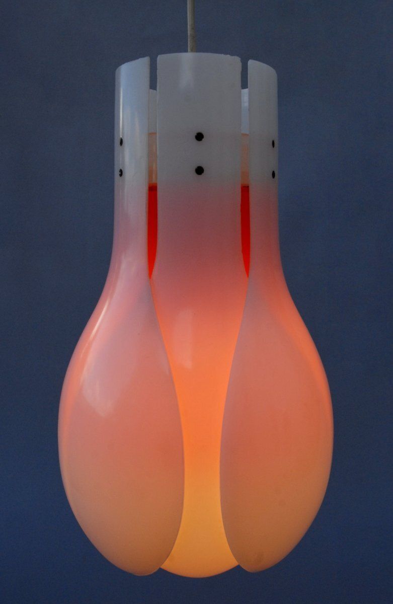 Lighting Tulip Table Lamp By Yngve Ekström For Pileprodukter, Sweden, 1970s photo