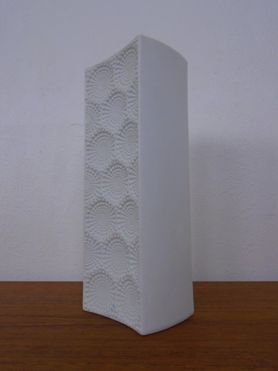 Mid Century Op Art Vase From Ak Kaiser, Germany, 1960s photo vinterior