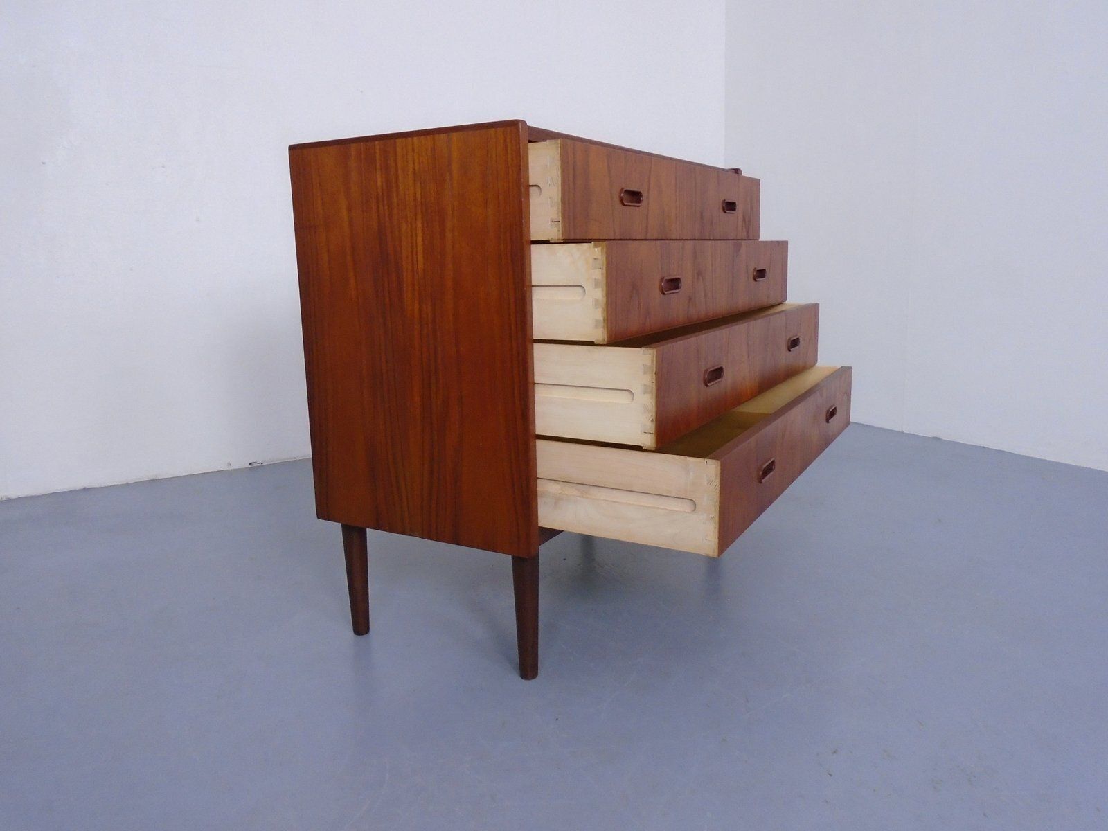 Danish Teak Chest Of Drawers, 1960s photo vintage