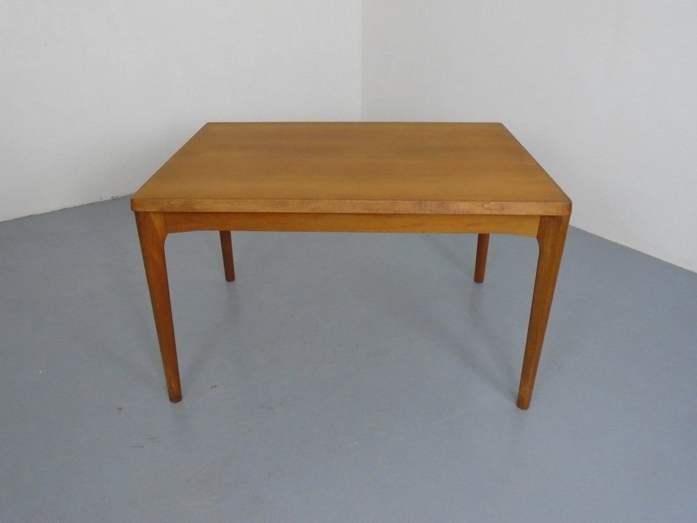 Extendable Teak Dining Table By Henning Kjærnulf For Velje Møbelfabrik, 1960s photo Furniture